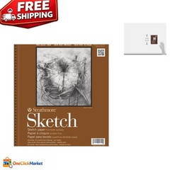 Essential 400 Series Sketchbook 5.5×8.5 – 100 Heavyweight Sheets for All Mediums