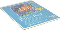 Moisture-Resistant 100 Series Youth Paint Pad, 9×12, Ideal for Young Artists