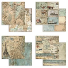 STAMPERIA INTERNATIONAL, KFT PAPER PAD 20.3 x (8″ x 8″), Multicoloured