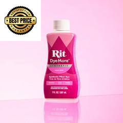 Rit DyeMore Liquid Dye, Super Pink 7-Ounce 7-Ounce,