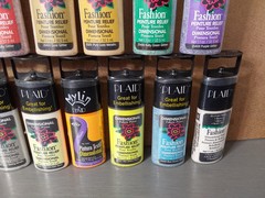 Plaid Dimensional Fabric Acrylic Paint Squeeze Bottle Lot 76 New Crafting Arts