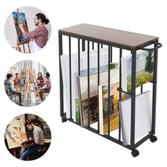Large Art Storage Rack Drying Painting Canvas Rack Art Storage Display Stands US