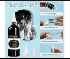 Black Epoxy Pigment – 6oz/ 170g Black Resin Pigment Paste, Higher Concentrated