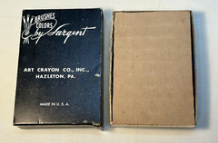 Vintage Sargent Art Crayon Brush Colors School Pastels No. 6008 1960’s H9