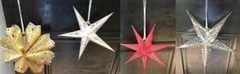 American Crafts GOLD STAR Paper LANTERN 340580 Heidi Swapp SEVEN POINT 17” New
