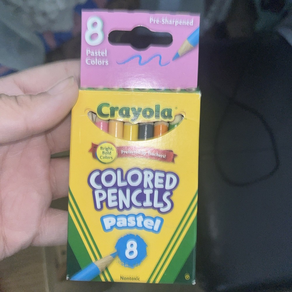 Crayola Colored Pencils, Pastel Edition: Dreamy Shades for Artistic Expression