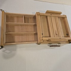 Portable Montavi Wooden Artist Desktop Easel w/ Storage Drawer & Carry Handle