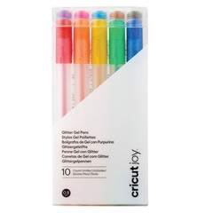 Cricut Joy Glitter Gel Pens 0.8 mm, Rainbow (10 ct) – Damaged Package