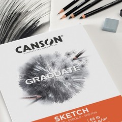 Graduate Sketch Pad, Foldover, 11×14 inch, 40 Sheets | Artist Paper for Adult…