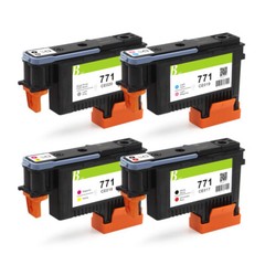 4Pc/Set For HP771 Printhead CE017A CE018A CE019A CE020A For HP Z6200 Z6600 Z6800