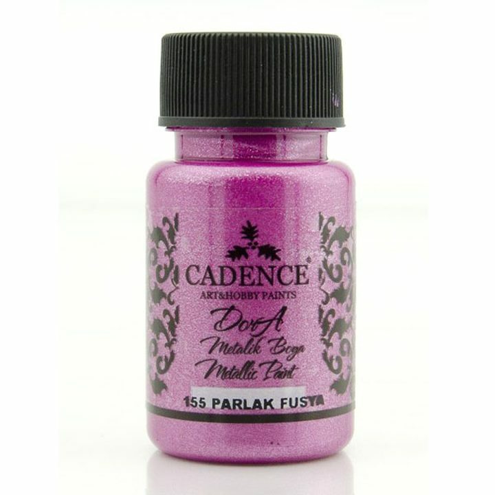 CADENCE Acrylic Paint Dora Metallic | Warm Colours | 50 ml