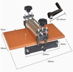 Woodcut Printmaking Rubbing Machine Letterpress Gravure Rubbing 170x350mm