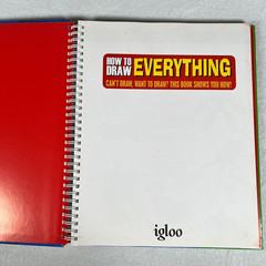 Igloo How to Draw Everything Step-by-Step Guide Art Book Spiral Bound 2005