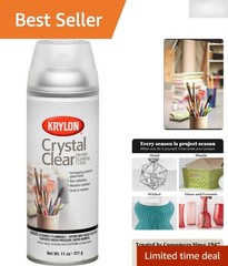 Moisture-Resistant 11oz Acrylic Spray Paint – Non-Yellowing Glass & Wood Finish