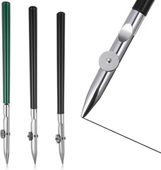 Balacoo 3 Pcs Art Ruling Pen Set, Adjustable Drawing Straight Pen Masking Fluid