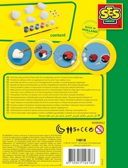 SES Creative 14818 Children’s Rock Painting Kit, 6 Colours, for 5 years to 9 yea