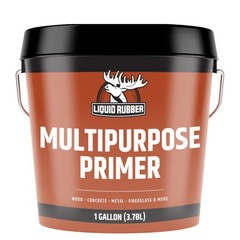 Liquid Rubber Multipurpose Primer – Use on 1 Gallon (Pack of 1), Clear
