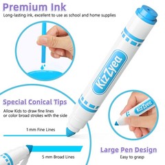 Washable Markers Bulk, Markers for , 16 Assorted Colors, 256 Count, Broad Lin…