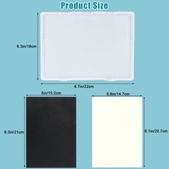 Stay Wet Palette for Acrylic Painting Wet Palette Tray with Sponges and 100 P…