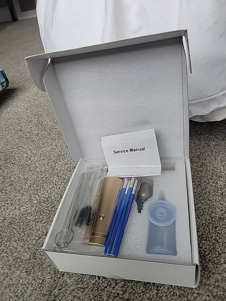 RoHS Airbrush Kit Rechargeable w/Compressor Makeup, Painting, Cake Decorating