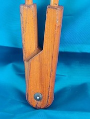 Vintage Large 16.5″ Hardwood Drafting Compass Pencil Point, School, Signs, Art