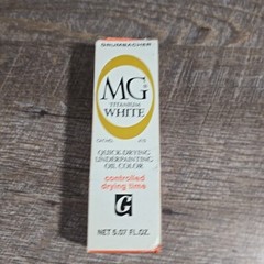 Grumbacher MG Quick Drying Oil Paint, 150ml/5.07 Oz Underpainting Titanium White