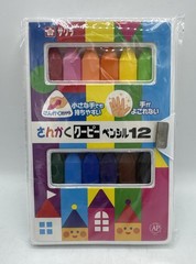 SAKURA COUPY-PENCIL 12 colors colored pencil triangular FYL12 by Sakura Color