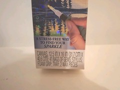 ArtSkills Brilliant Art Diamond Painting Kit 10″x14″ Stars Night Forest Lake NEW