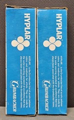 2x Vtg Grumbacher Hyplar Mars Black Acrylic Paint 150ml (5.07 Fl Oz) N.O.S