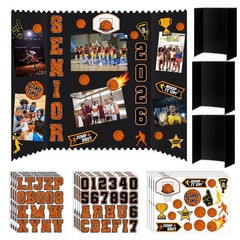 Basketball Senior Night Photo Display Board 24″ X 16″ – 3 Set Graduation Decor