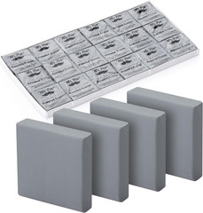 Mr. Pen- Kneaded Erasers, 1.44″ X 1.36″, 18 Pack, Gray | Soft Moldable Art Erase