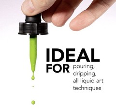 Daler-Rowney System3 Acrylic Ink Set / 3 Starter Colors Y,R,B w/ Painter Marker