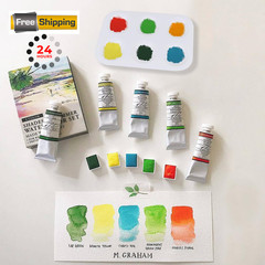 LNAUJS 1 Pack Paint Tray Palette, White, 6 Well 5″ x 3.5″ x 0.7″, White