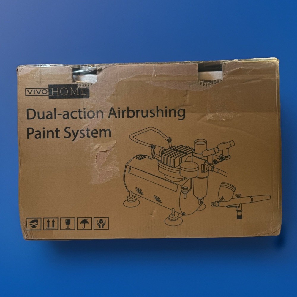 VIVOHOME 110-120V Professional Airbrushing Paint System with Pyrography Tool P23