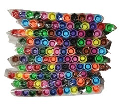 Lot of 120 Multicolor Colored Marker Set, Assorted Colors, Bulk Pack Markers
