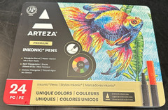 Arteza Premium Pro Series Inkonic Pens – 24 pc Set (ARTZ-RET-50011)