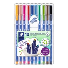10 PCS Triplus Color Colored Marker Set 1.0mm Drawing Sketching Pen SB10A6