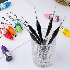 6PCS Detail Paint Brushes, Professional Fine Tip Paint Thin Miniature Brush, Sma