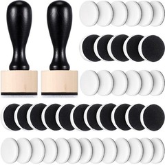42 Packs Mini Ink Blending Tool Set, Include 2 Pcs Round Alcohol Ink Mini App…