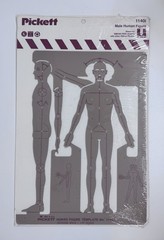 Pickett Male Human Figure Template, 1140i