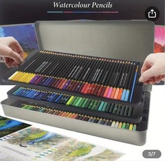 Flowood 160 Watercolor Expert Pencils, Art, Artist, Drawing, Coloring, Craft