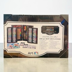 Art 101 Emerging Artist Essentials with Portable Case158 Piece Art Supply Set