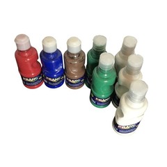 PRANG Paint for Kids Tempera Washable Ready to Use Nontoxic Safe 8 Bottles