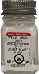 Testors Enamel Paint, Flat White, 1/4-Ounce 0.25 Fl Oz (Pack of 1), White