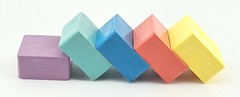 Pastel blue handmade professional encaustic paints by sonja single 15ml block