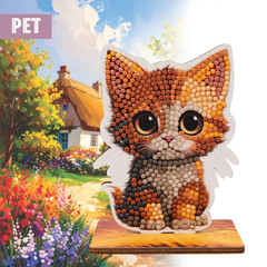 Kitten Crystal Art wildlife buddies