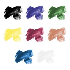 Semi-Moist Underglazes 8-Count Set No. 1 (#108), 8 Assorted Decorating Colors…