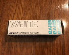 Shiva Signature Oil Titanium Zinc White Artist’s Paint 5oz Tube in Original Box