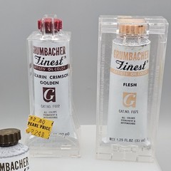 Lot of 6 Grumbacher Finest Artist Oil Color Paints + Gel – See Details