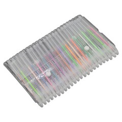 240 Pcs Glitter Gel Pens 120 Colors Glitter Colored Gel Pen Set with 120 Refills